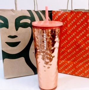 Starbucks 2019 Rose Gold 24oz Tumbler